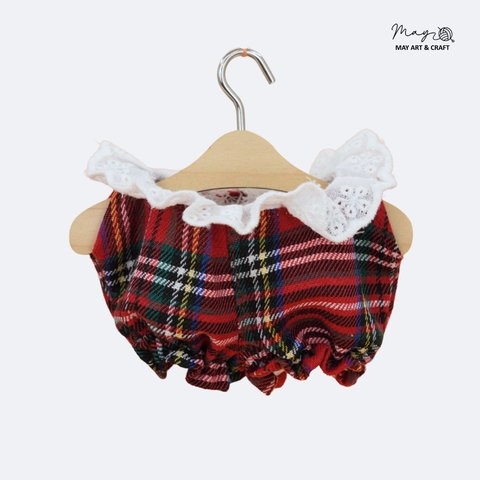 Yếm bí ngô cao cổ cho thú bông mini