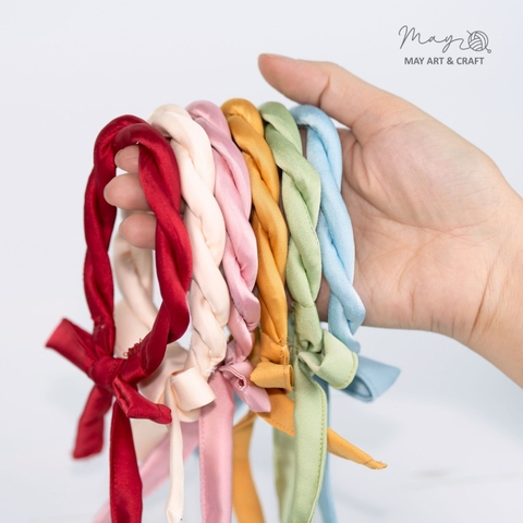 Khăn mấn xoắn đôi