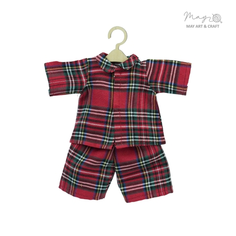 Bộ đồ ngủ Pyjama cho thú bông vải