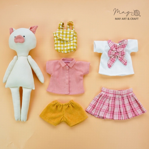 Combo Bé Heo đi học