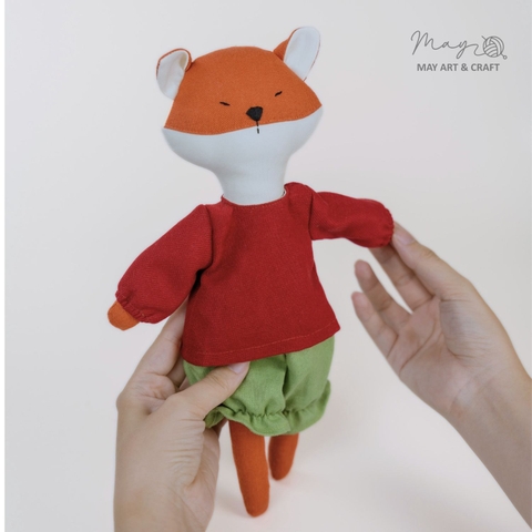 Áo cổ tròn tay bồng