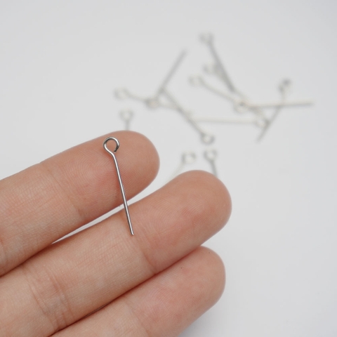 Chốt THẲNG làm phụ kiện đất sét (gói 10g) - 2.2cm