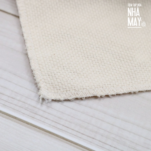 Vải aida mềm thêu len xù (có may viền) - 35x35cm