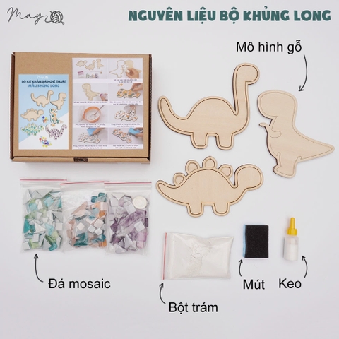 [Bé khéo tay] Bộ KIT khảm đá nghệ thuật