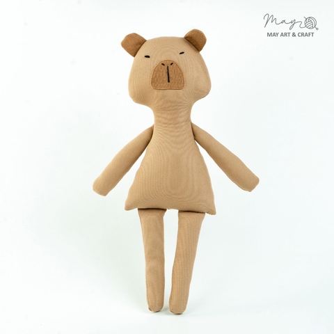 Phôi thú bông Capybara