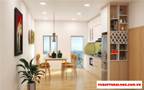 Tủ bếp melamin 12