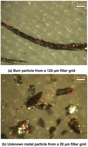Particle Classification in Automotive Transmission Manufacturing by Artificial Neural Networks