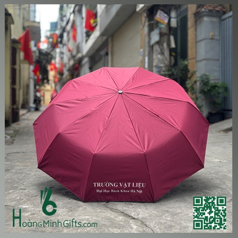 Ô GẤP 3 CÁN GỖ TỰ ĐỘNG 2 CHIỀU - KHÁCH HÀNG TRƯỜNG VẬT LIỆU ĐẠI HỌC BÁCH KHOA HÀ NỘI