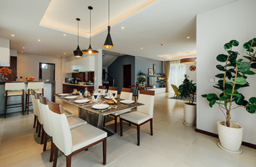 Thiết kế nội thất căn hộ 30m2 có sân vườn xanh mướt