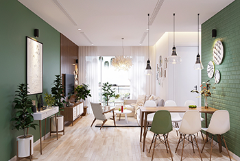 Ngắm nhìn nội thất chung cư tuy nhỏ nhưng đẹp đến bất ngờ