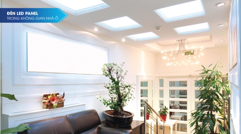 ĐÈN LED PANEL LÀ GÌ ? CẤU TẠO VÀ ỨNG DỤNG CỦA ĐÈN LED PANEL
