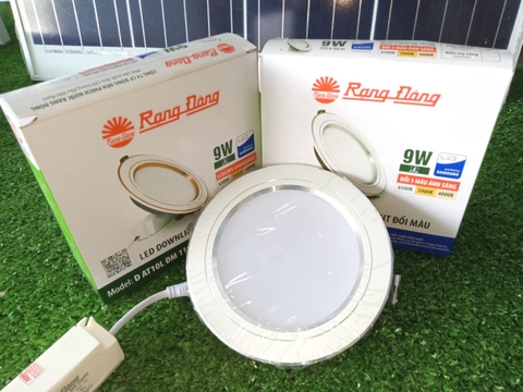 Đèn LED âm trần Downlight đổi màu 9W Model: D AT10L ĐM 110/9W