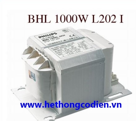 Chấn lưu BHL 1000 L202, chấn lưu cho bóng HPI 1000W Philips