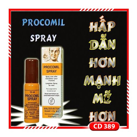 CD389 Xịt Chống xuất tinh sớm PROCOMIL Nhập Đức 100%