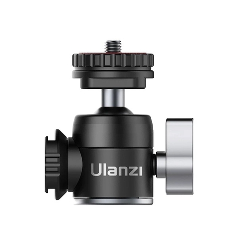 Đầu nối chuyển tiếp Ballhead Ulanzi U60 Tripod Mini Ball Head chịu tải 10Kg