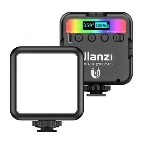 Đèn led Studio mini Ulanzi VL49 RGB - Dãi nhiệt màu 2500 – 9000 Kevin 3 Mode sáng