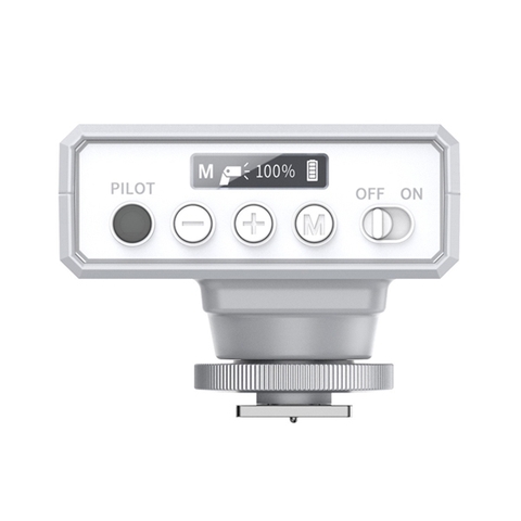 Ulanzi F12 màu trắng đèn flash mini tích hợp Pin 1200mAh dành cho máy ảnh chính hãng
