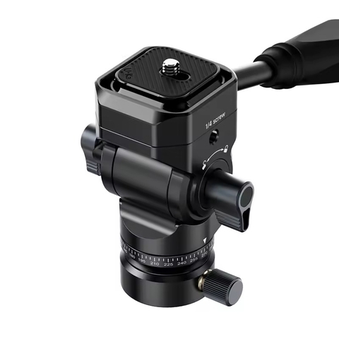 Đầu Tripod Ulanzi U190 II Fluid đế tháo lắp nhanh cho máy ảnh DSLR tải trọng 4KG
