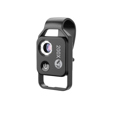 Lens Apexel 200X Supper Macro - Ống kính hiển vi cho điện thoại smartphone