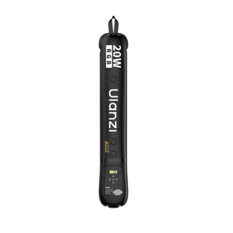 Đèn phao khí bơm hơi tích hợp pin Ulanzi UA20C đổi màu RGB công suất 20W cầm tay hỗ trợ kết nối từ tính chính hãng