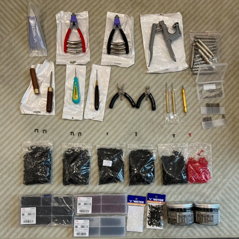 Combo Dụng Cụ Căng Vợt Cầu Lông - Tennis Cho Pro Stringer