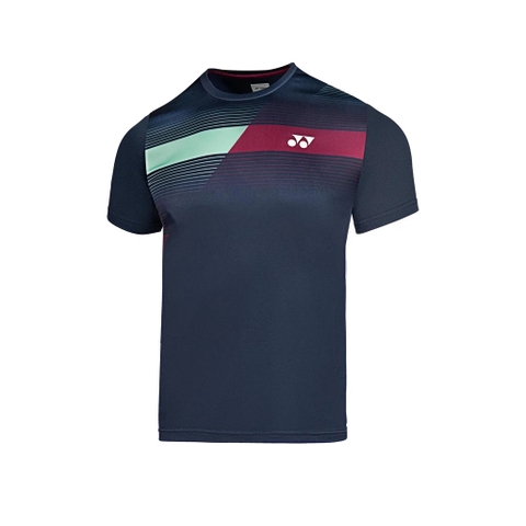 Áo thể thao Yonex - Thun nam cổ tròn - Xanh đậm | RM 2896 RW1 Blue