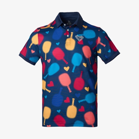 Áo Polo Pickleball Kamito Heart | KMAP250123
