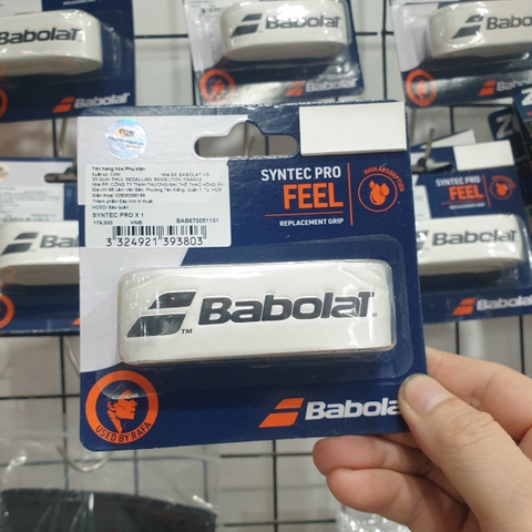 Quấn Cốt Vợt Tennis Babolat Syntec Pro X1