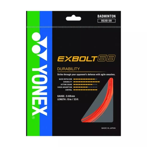 Dây Cước Căng Vợt Cầu Lông Yonex - EXBOLT 68 - Vỷ 10m - 0.68mm | EXBOLT68
