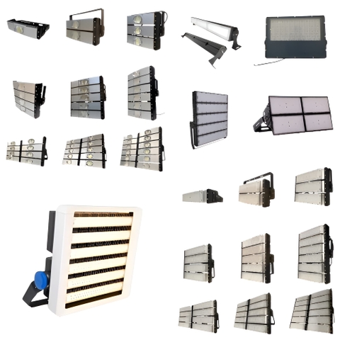 Đèn Pha LED Ghép Module Cao Cấp, Xưởng ZALAA lắp ráp OEM-Philips, Gia công sản xuất