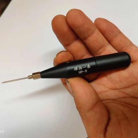 Dùi Chuyên Dụng Kéo Dây Vợt Cầu Lông Qua Lỗ Gen Đôi - Loại Cao Cấp