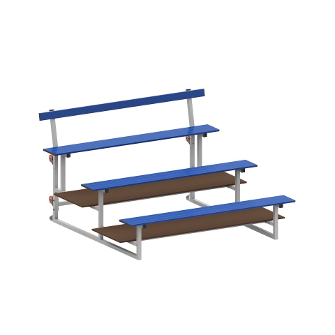 Khối Cầu Thang Di Động, 3 Hàng Ghế, Sức Chứa 12 Người Sodex Sport Mã Sản Phẩm S35630