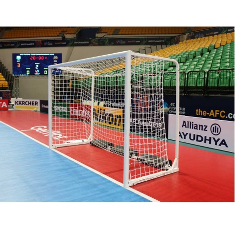 Khung Thành Futsal, Nhôm Xếp Gập Dùng Đối Trọng, Ống Nhôm Ø80mm, Dùng Móc Treo Lưới Sodex Sport Mã Sản Phẩm S16118