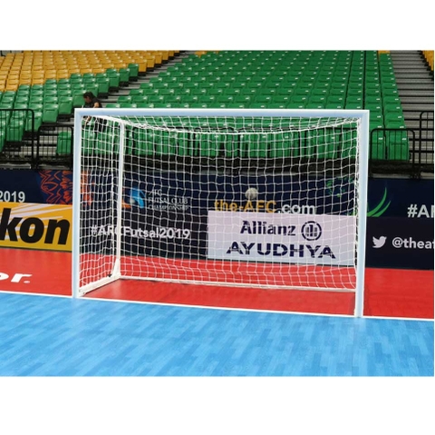 Lưới Bóng Đá Futsal, Sợi Dệt Ống 3mm, Ô Đơn 100mm Có Gút, Hình Hộp Sodex Sport Mã Sản Phẩm S16863W