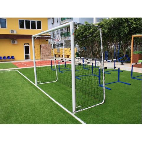 Lưới Bóng Đá Mini Sợi Xoắn 2mm, Ô Đơn 145mm Có Gút, Hình Thang Sodex Sport Mã Sản Phẩm S12705W