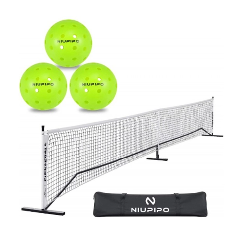 Lưới Sân Pickleball Niupipo dùng cả sân trong nhà và ngoài trời 34x12