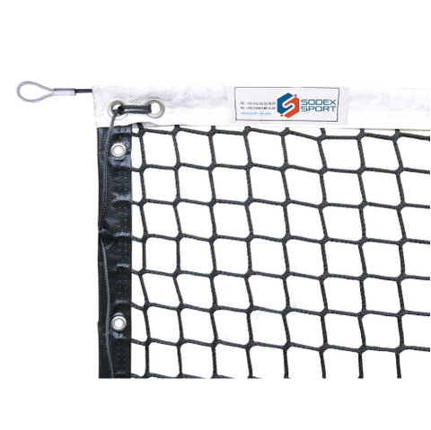 Lưới Tennis Sợi BR Ø4mm, Ô Đơn 48mm Với Băng Trên PES Và Băng Xung Quanh PVC, Không Gút Sodex Sport Mã Sản Phẩm S25886KL