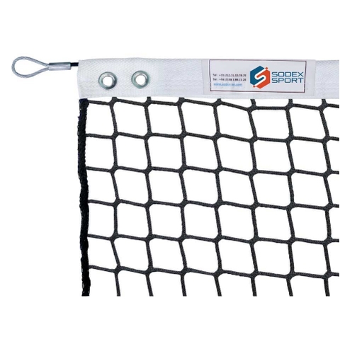Lưới Tennis Trụ Panel Không Gút Sợi BR Ø4mm, Ô Đơn 45mm, Viền Băng Trên PES Sodex Sport Mã Sản Phẩm S25863KL