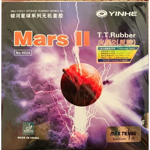 Mặt Vợt Bóng Bàn Yinhe Mars II giá tốt, hàng cao cấp chính hãng