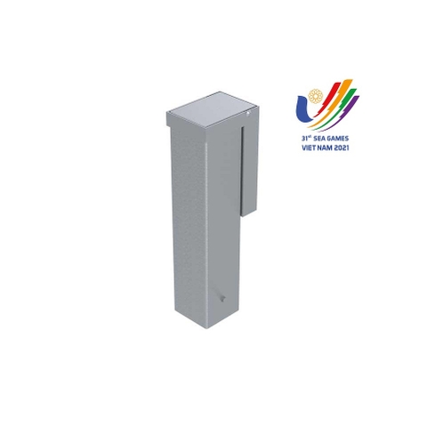 Nòng Chôn Nhôm Dùng Cho Trụ Tennis Vuông 80x80mm Sodex Sport Mã Sản Phẩm S25359BR