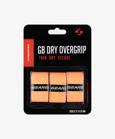 Quấn Cán Vợt Pickleball Gearbox Dry Overwrap Grip - Orange