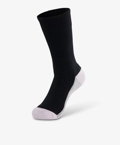 Tất Chơi Pickleball Phối Màu Đen Xám - Gearbox Crew Socks