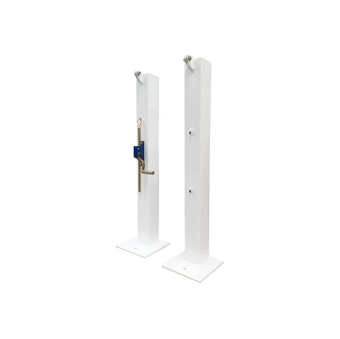 Trụ Tennis Bằng Thép Mạ Kẽm 80x80mm, Tăng Đơ Ngoài Sodex Sport Mã Sản Phẩm S25216