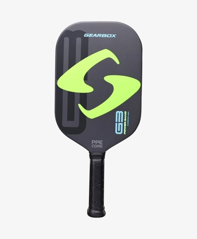 Vợt Pickleball Gearbox G3 Elongated - Black Green - 8.0 oz | GB121