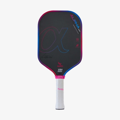 Vợt Pickleball Kamito Alpha α Lý Hoàng Nam | Đỏ tím - Xanh lam