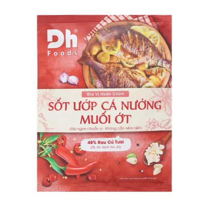 Sốt ướp cá nướng muối ớt