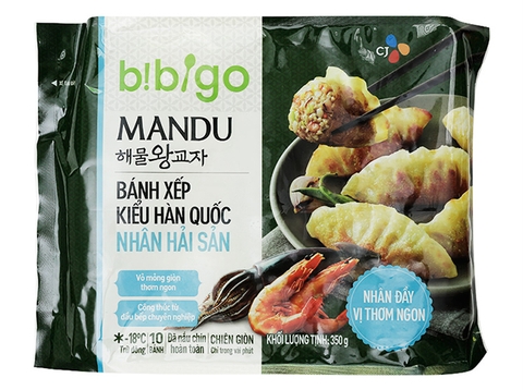 Bánh xếp kiểu Hàn Quốc nhân hải sản Bibigo 350g