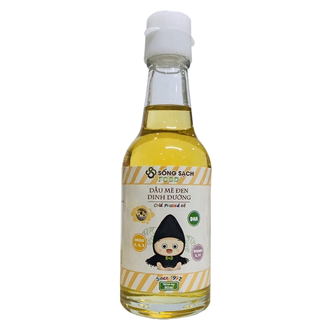 Dầu Mè Đen cho bé Sống Sạch Food 60ml