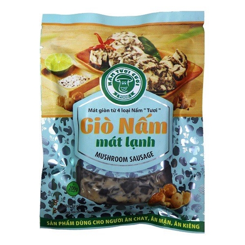 Giò nấm mát lạnh Nấm Tươi Cười 200g