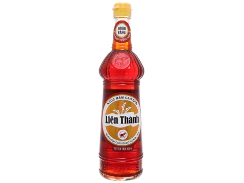 Nước mắm Liên Thành nhãn vàng 600ml